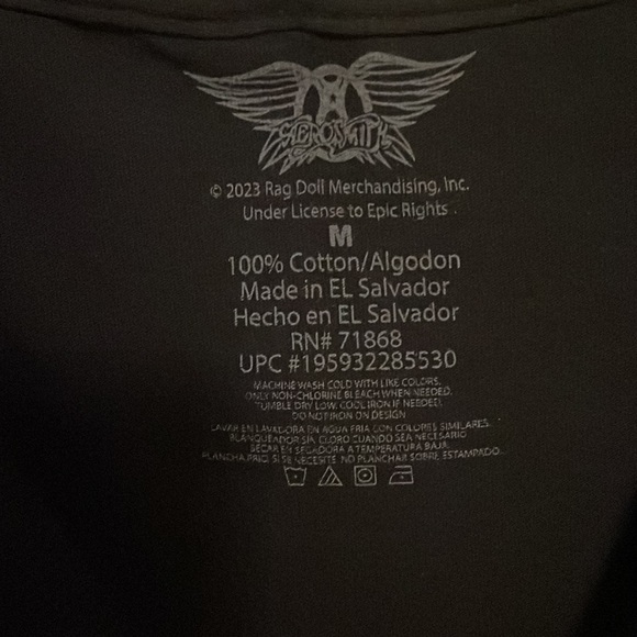Men’s Graphic Tee Aerosmith - Picture 3 of 5